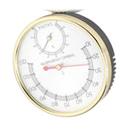 Metal Dial Indoor Thermometer Hygrometer Hygro thermometer Sauna Room Accessory