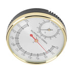 Metal Dial Indoor Thermometer Hygrometer Hygro thermometer Sauna Room Accessory