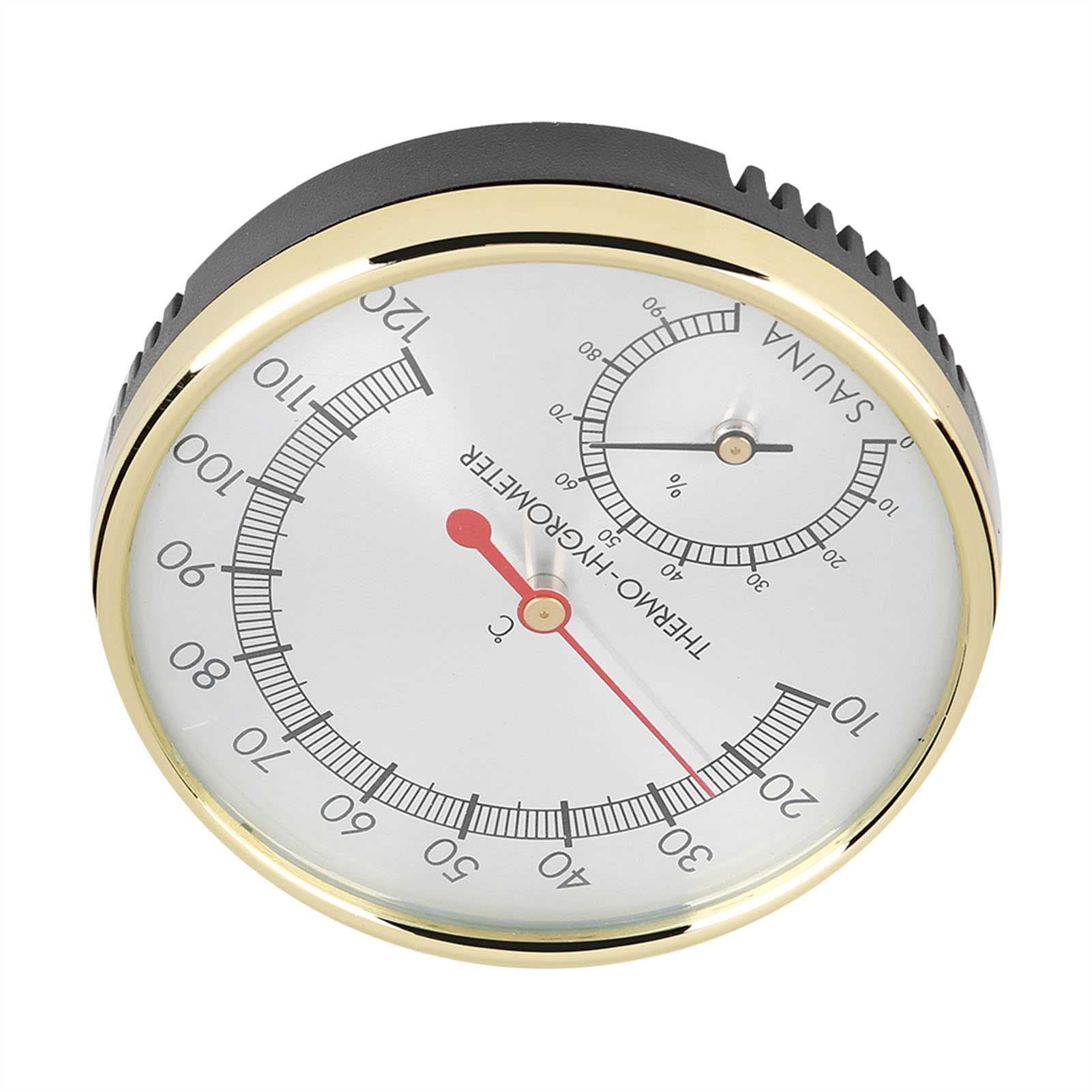 Metal Dial Indoor Thermometer Hygrometer Hygro thermometer Sauna Room Accessory