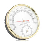 Metal Dial Indoor Thermometer Hygrometer Hygro thermometer Sauna Room Accessory