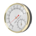 Metal Dial Indoor Thermometer Hygrometer Hygro thermometer Sauna Room Accessory