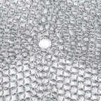Stainless Steel Chainmail Scrubber Rust Proof Scraper Cleaner for Cast Iron Pan Pot Cookware