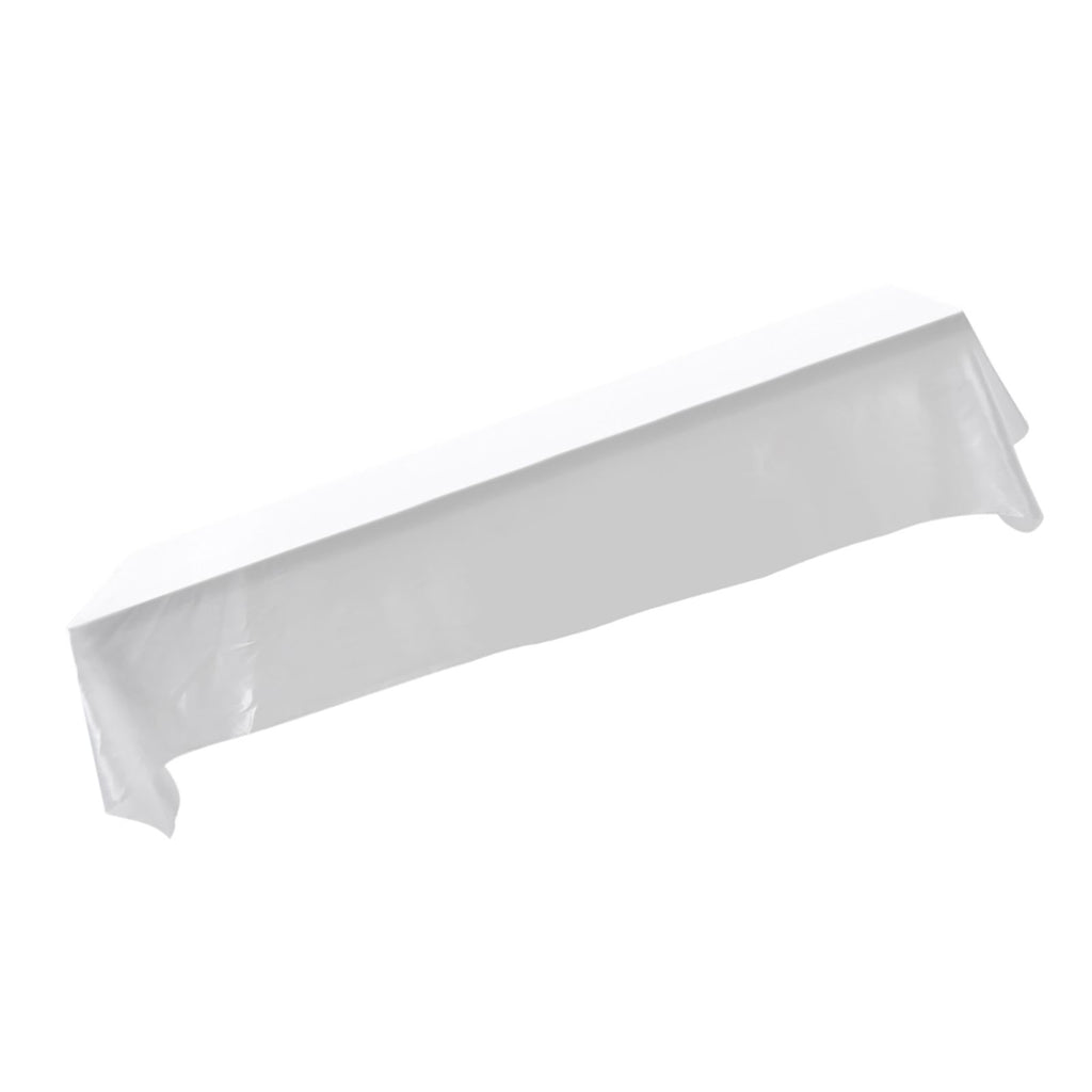 145x320cm Rectangle Tablecloth Table Cover Stain resistant Banquet Wedding Party Decor White