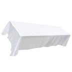 145x320cm Rectangle Tablecloth Table Cover Stain resistant Banquet Wedding Party Decor White