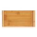 Bamboo Tea Tray Cup Plate Food Dessert Serving Tray Kung Fu Tea Accessory