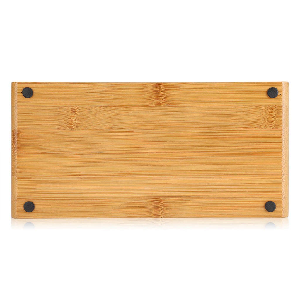 Bamboo Tea Tray Cup Plate Food Dessert Serving Tray Kung Fu Tea Accessory