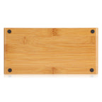 Bamboo Tea Tray Cup Plate Food Dessert Serving Tray Kung Fu Tea Accessory