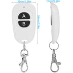 433MHz EV1527 1~4 Channel RF Wireless Remote Control Transmitter for Easy Control 2 Buttons