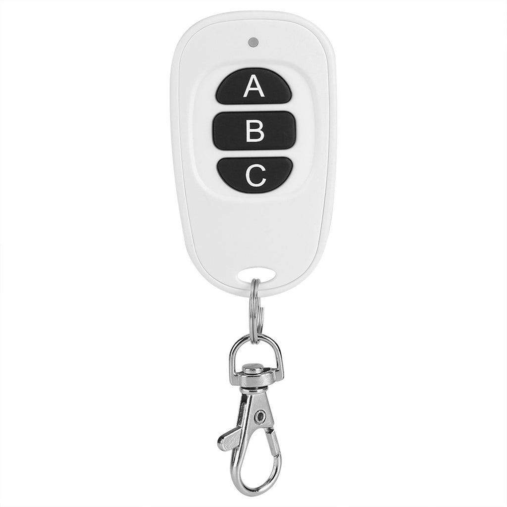 433MHz EV1527 1~4 Channel RF Wireless Remote Control Transmitter for Easy Control 3 Buttons