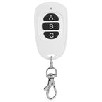 433MHz EV1527 1~4 Channel RF Wireless Remote Control Transmitter for Easy Control 3 Buttons