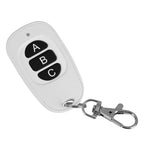 433MHz EV1527 1~4 Channel RF Wireless Remote Control Transmitter for Easy Control 3 Buttons