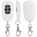 433MHz EV1527 1~4 Channel RF Wireless Remote Control Transmitter for Easy Control 3 Buttons