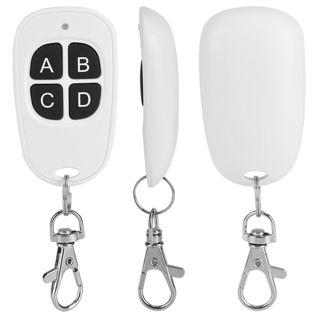 433MHz EV1527 1~4 Channel RF Wireless Remote Control Transmitter for Easy Control 4 Buttons