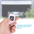 433MHz EV1527 1~4 Channel RF Wireless Remote Control Transmitter for Easy Control 4 Buttons