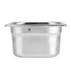 Stainless Steel Espresso Knock Box Container with Rubber Bar for Coffee Machine S