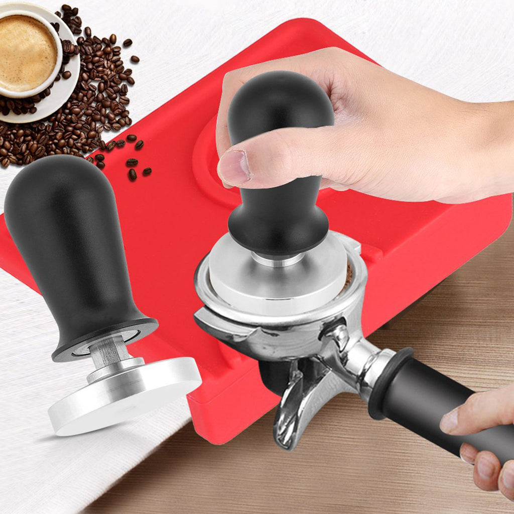 58mm/51mm Stainless Steel Coffee Tamper Flat Base Espresso Beans Press Tool 51mm