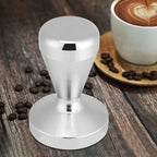 57.5mm/49mm Stainless Steel Coffee Tamper Flat Base Espresso Beans Press Tool 57.5mm