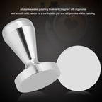 57.5mm/49mm Stainless Steel Coffee Tamper Flat Base Espresso Beans Press Tool 57.5mm