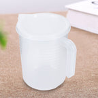 500ml/1000ml Clear Plastic Measuring Cups with Lid Kitchen Cooking Baking Accessaries 1000ml
