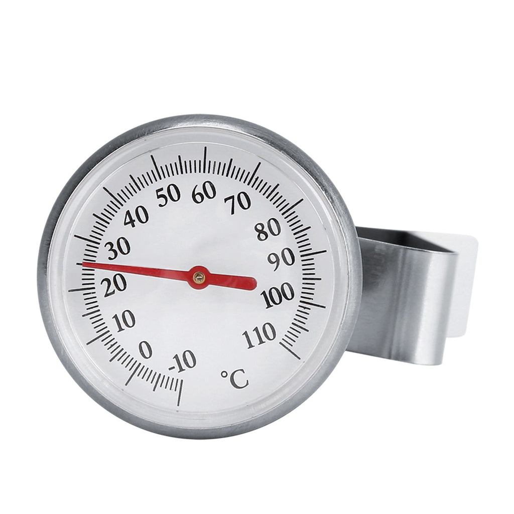 Stainless Steel Milk Thermometer -10~110℃ Easy to Clean Coffee Frothing Accessories