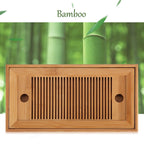 Bamboo Tea Tray Chinese Gongfu Tea Mini Serving Table for Teahouse Home Office