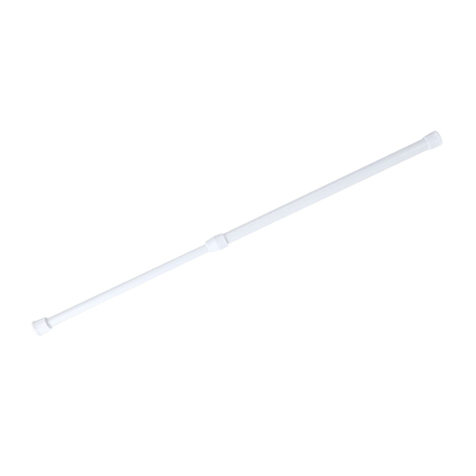 Adjustable Spring Loaded Tension Rod Shower Extendable Curtain Closet Window Rail Pole