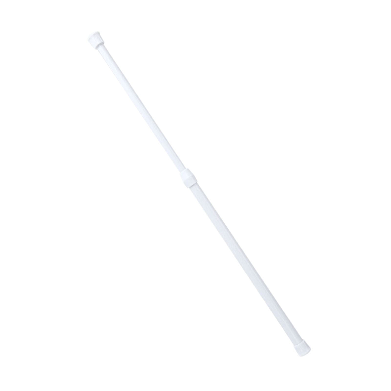 Adjustable Spring Loaded Tension Rod Shower Extendable Curtain Closet Window Rail Pole