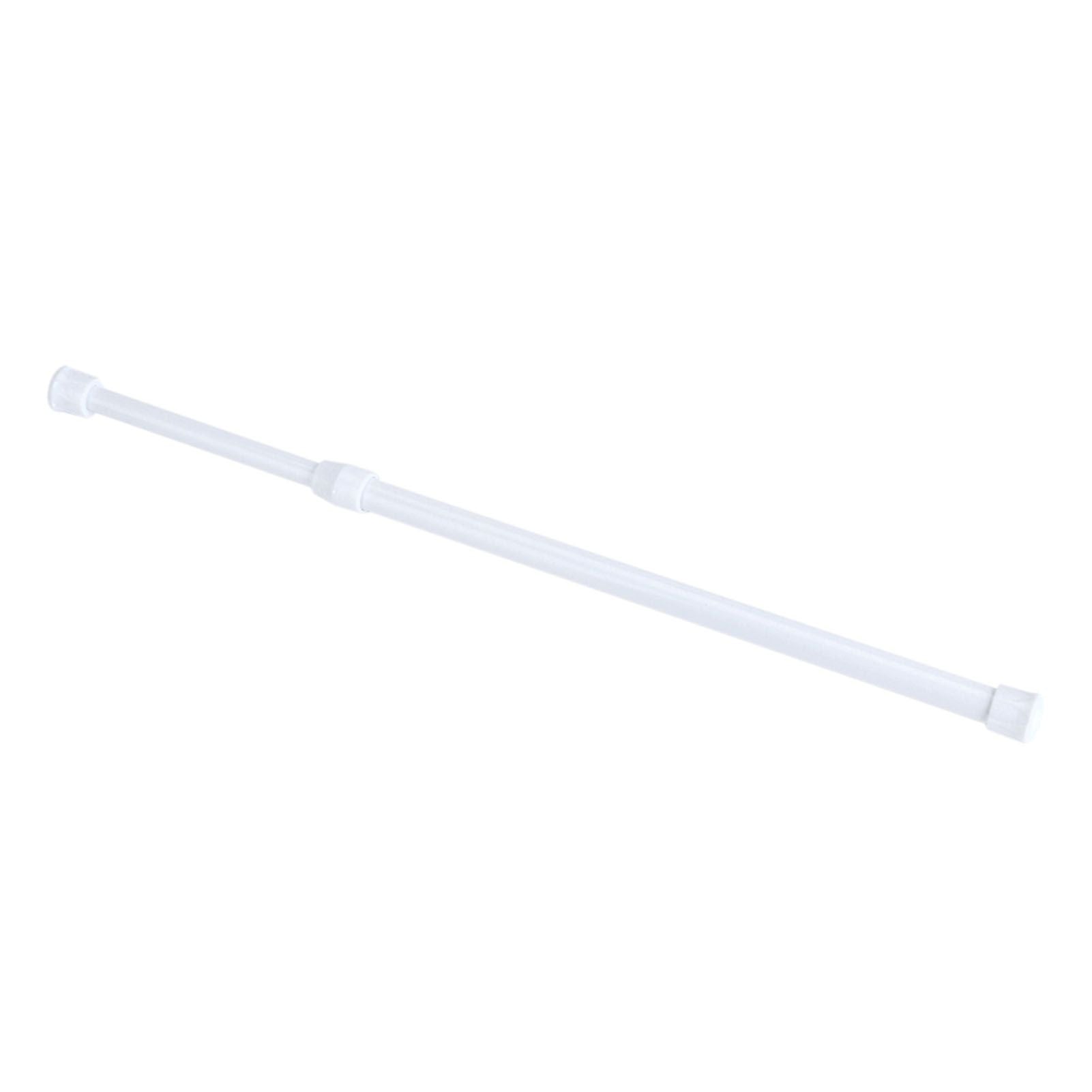 Adjustable Spring Loaded Tension Rod Shower Extendable Curtain Closet Window Rail Pole