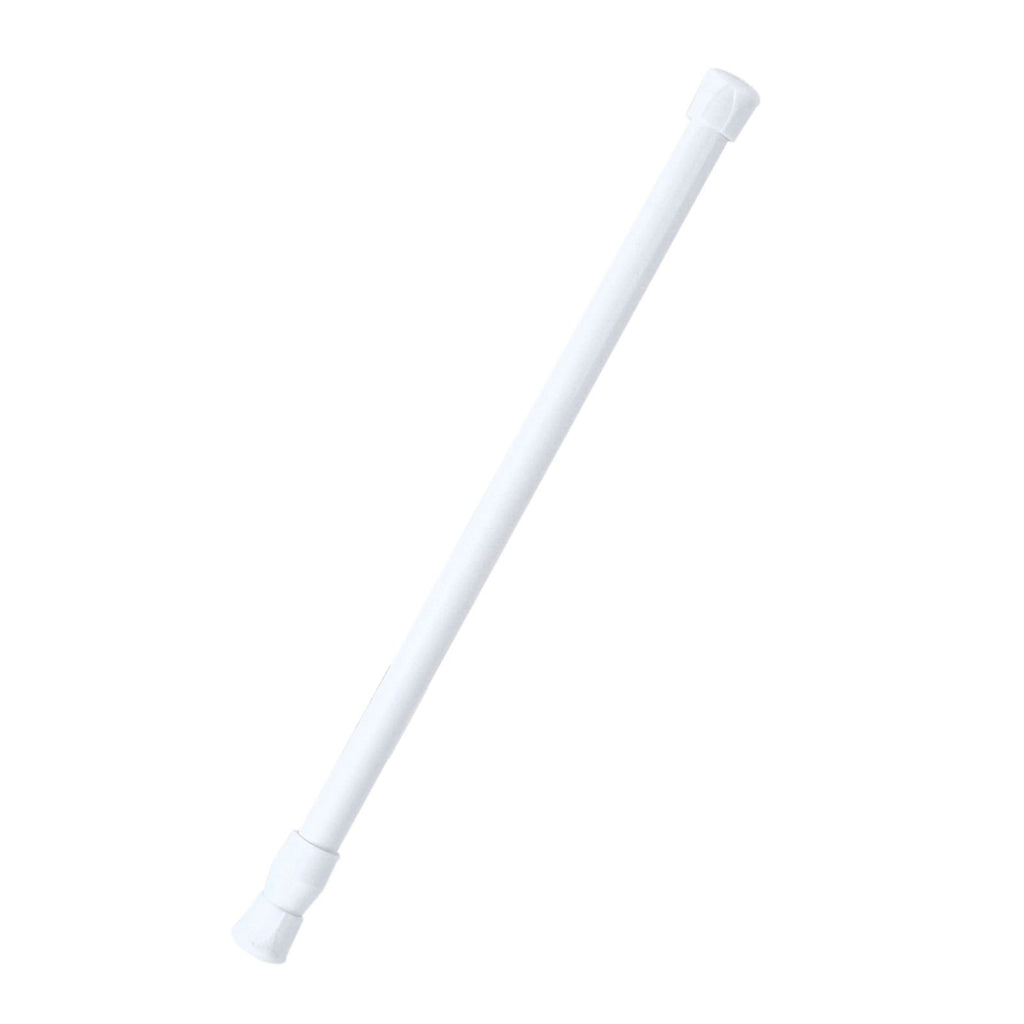 Adjustable Spring Loaded Tension Rod Shower Extendable Curtain Closet Window Rail Pole