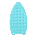 Anti slip Heat Resistant Silicone Iron Mat Hot Safety Protection Ironing Rest Pad (Green)