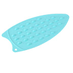 Anti slip Heat Resistant Silicone Iron Mat Hot Safety Protection Ironing Rest Pad (Green)