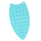 Anti slip Heat Resistant Silicone Iron Mat Hot Safety Protection Ironing Rest Pad (Green)