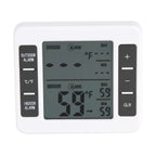 Wireless Digital Freezer Thermometer Indoor/Outdoor Temperature Sensor with Audible Alarm
