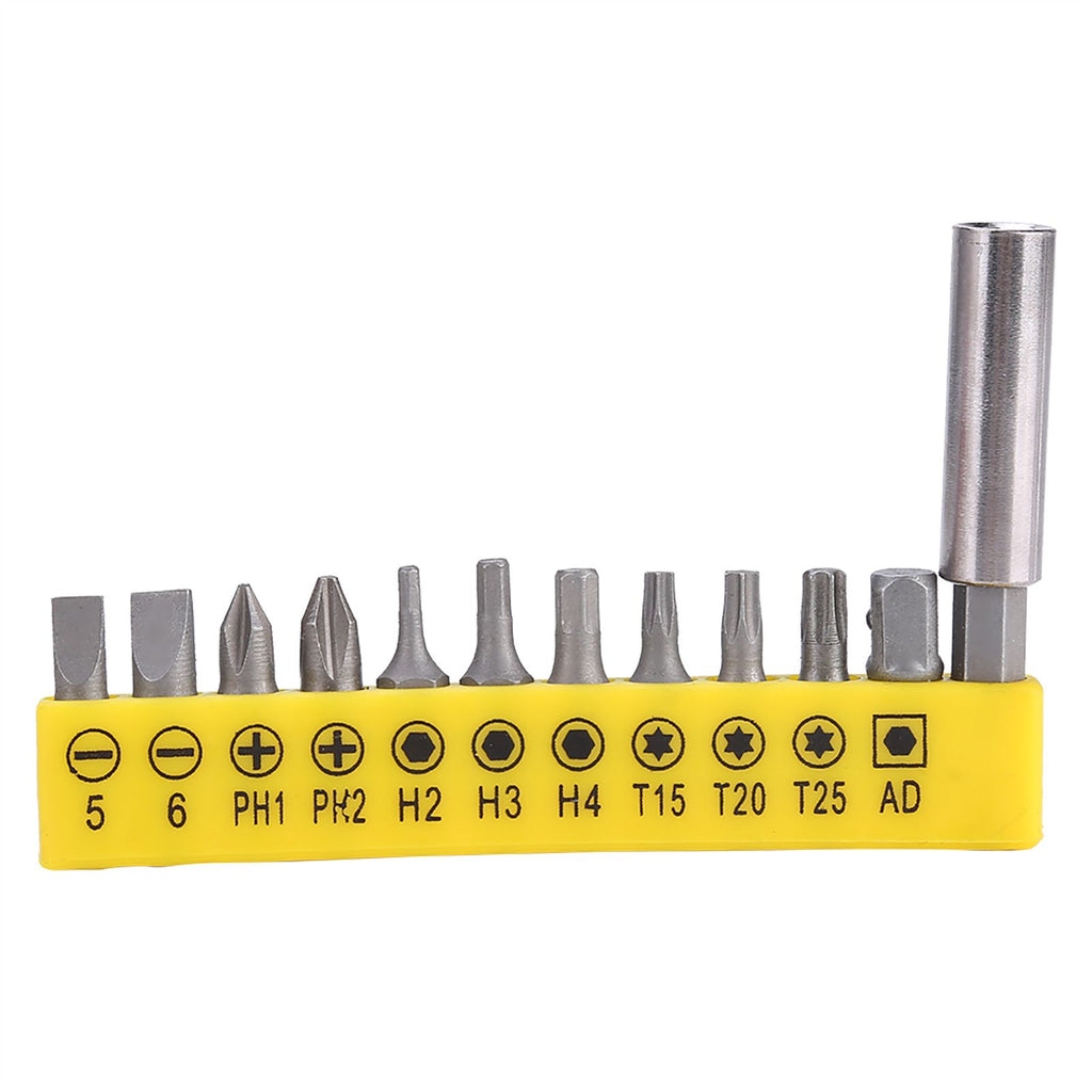 32pcs Stainless Steel Drill Bits Screwdriver Heads Sockets Set with Flexible Extension Shaft