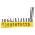 32pcs Stainless Steel Drill Bits Screwdriver Heads Sockets Set with Flexible Extension Shaft