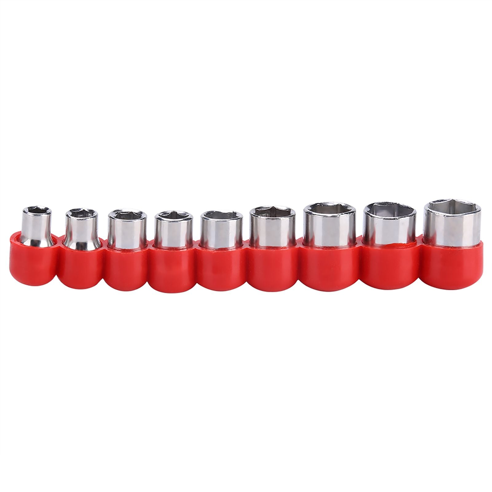 32pcs Stainless Steel Drill Bits Screwdriver Heads Sockets Set with Flexible Extension Shaft