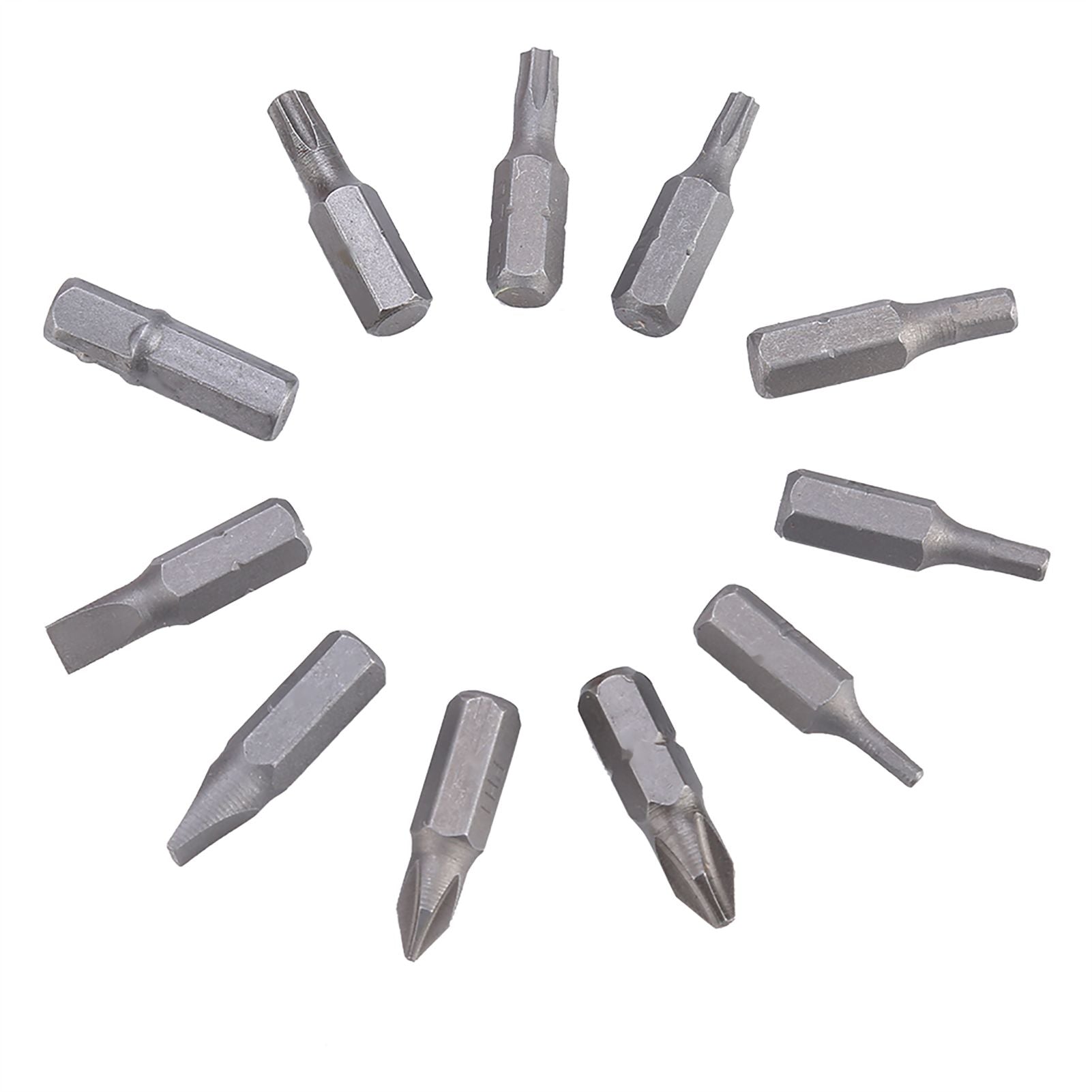 32pcs Stainless Steel Drill Bits Screwdriver Heads Sockets Set with Flexible Extension Shaft