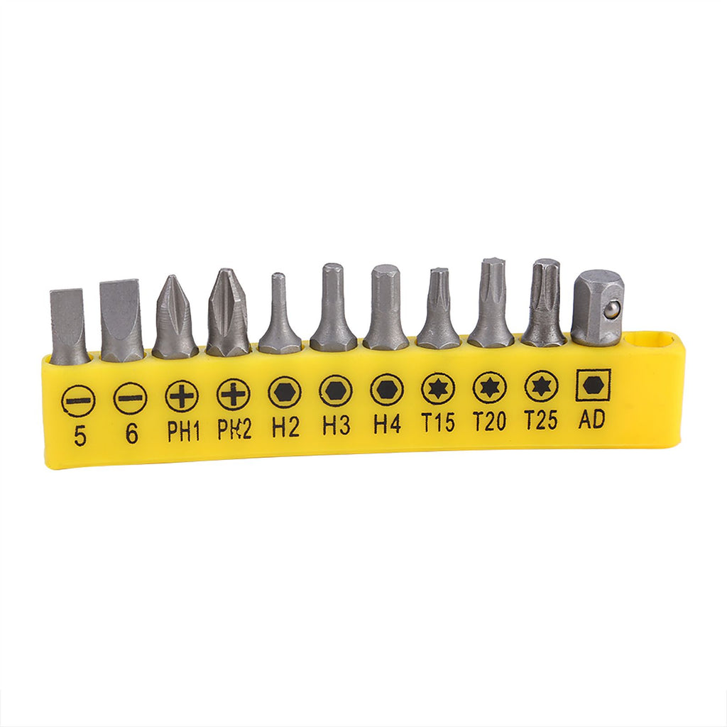 32pcs Stainless Steel Drill Bits Screwdriver Heads Sockets Set with Flexible Extension Shaft