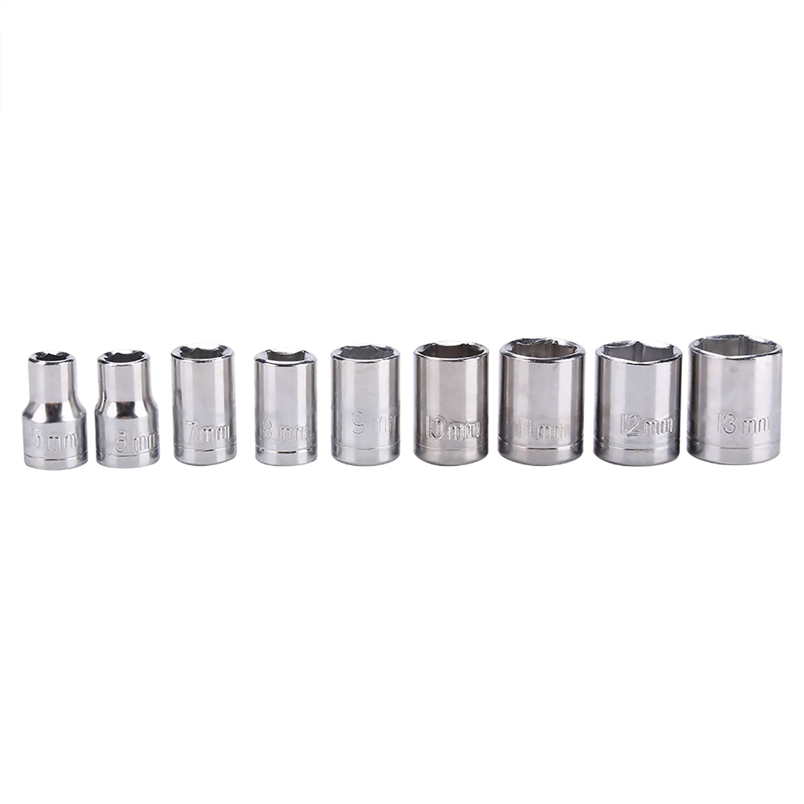 32pcs Stainless Steel Drill Bits Screwdriver Heads Sockets Set with Flexible Extension Shaft