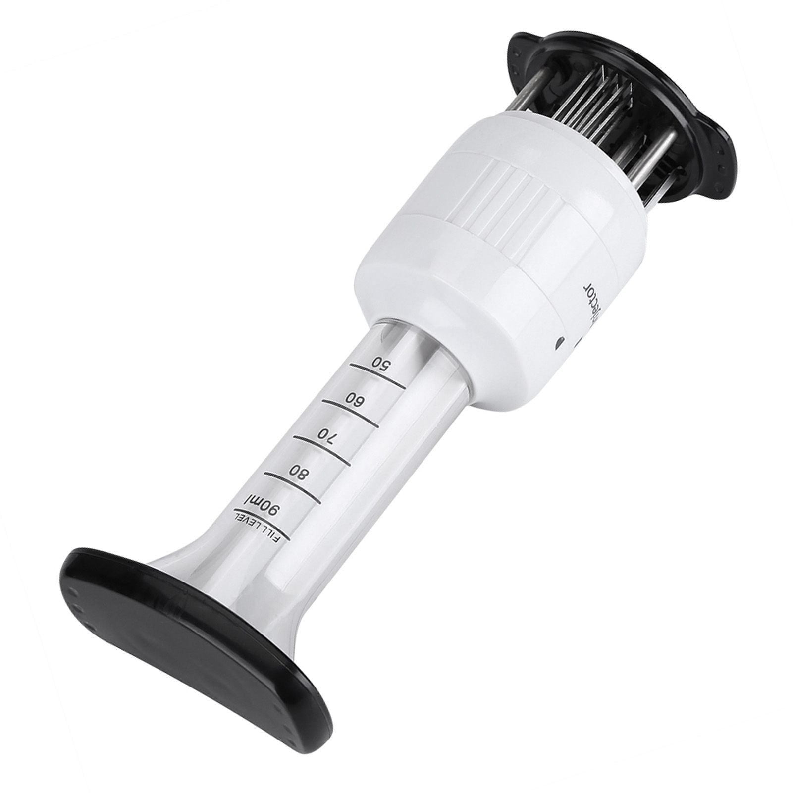Meat Marinade Tenderizer Needle Injector Steaks Flavor Syringe Cook Kitchen Tool
