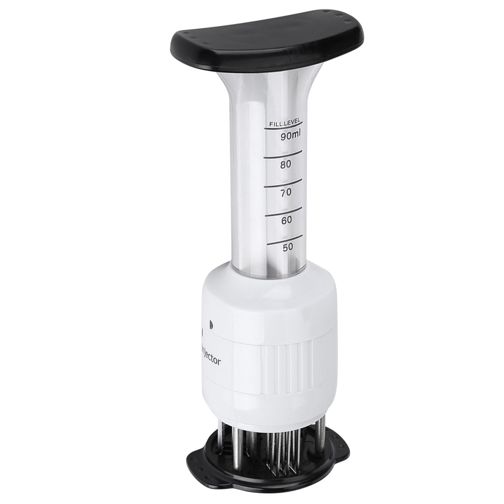 Meat Marinade Tenderizer Needle Injector Steaks Flavor Syringe Cook Kitchen Tool