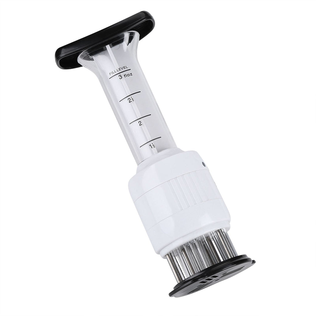 Meat Marinade Tenderizer Needle Injector Steaks Flavor Syringe Cook Kitchen Tool