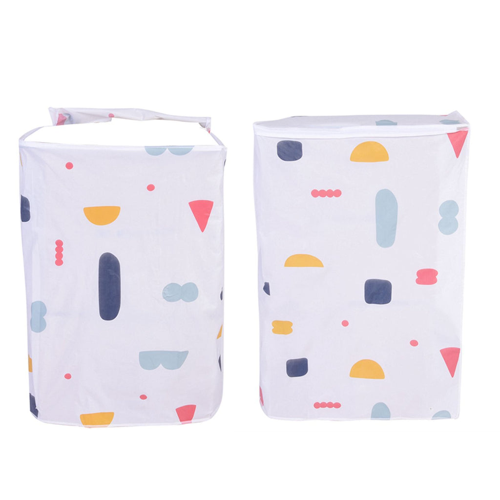 Waterproof Washing Machine Zipped Cover Dust Protection for Top Load Washer Dryer(Top Load)