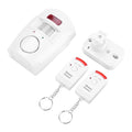 PIR Infrared Motion Detector Alarm Unit with 2 Remote Controller Home Safety System