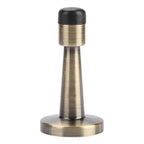 Zinc Alloy Rubber Anti Collision Door Stopper Holder Home Hotel Office Accessory (Bronze)