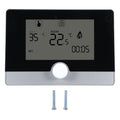 Programmable Thermostat Temperature Controller for Wall hung Boiler Heating System White