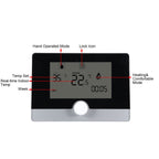Programmable Thermostat Temperature Controller for Wall hung Boiler Heating System White