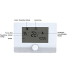 Programmable Thermostat Temperature Controller for Wall hung Boiler Heating System Black