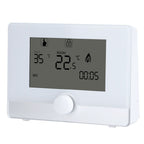 Programmable Thermostat Temperature Controller for Wall hung Boiler Heating System Black