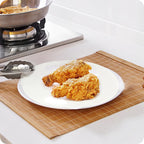 100Pcs Non Stick Round BBQ Paper Baking Sheets 10 Inch Barbecue Tin Foil Paper for Grill Line C